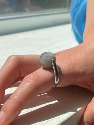 [silver925] labradorite planet ring