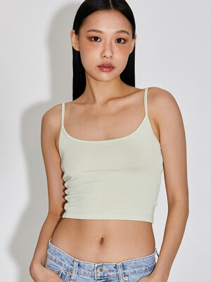 BAMBOO LOUNGE CAMI TOP (ECO-FRIENDLY)_T316TP131(WG)