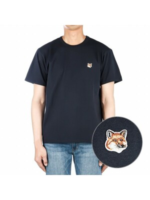 23SS (AM00103KJ0008 NAVY) 남성 폭스헤드 반팔 티셔츠
