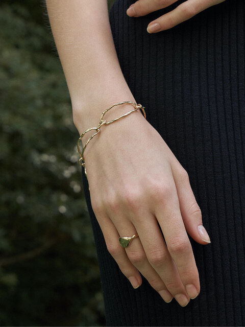 주얼리 - 꼬뜨와 (cotoit) - FLOW Chain Bracelet