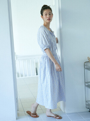 SMOCKED DRESS_VIOLET