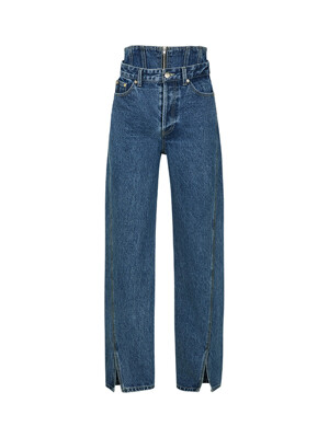 DOUBLE LAYERED JEANS (BLUE)