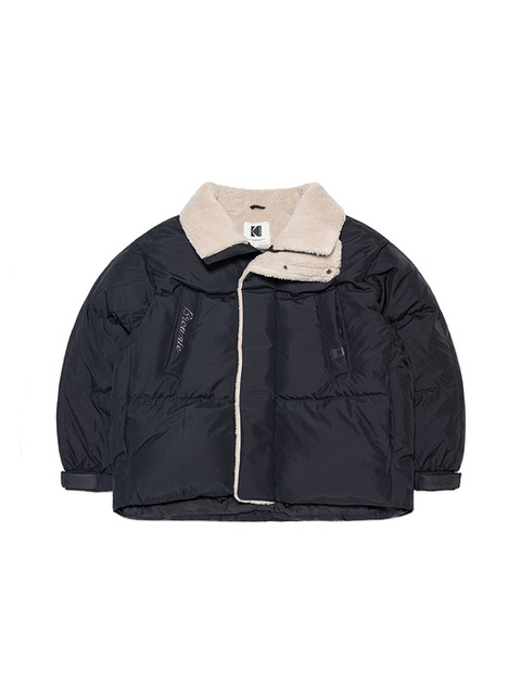 아우터,아우터,아우터,아우터,아우터,아우터 - 코닥 어패럴 (KODAK Apparel) - 브라우니 숏 덕다운 자켓 BLACK (K3423LDJC4BLK)