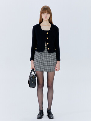 Spencer Short Jacket_Black