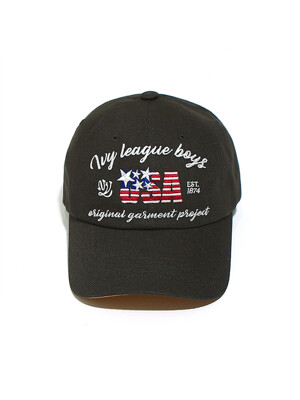 Ivyboy Lettering B.B Cap Black