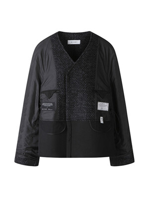 Inside-out A Line Short Coat_RQCAW23532BKX