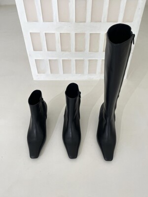 Cayenne zip-up boots 3 types