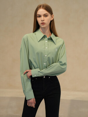 WS-01 BASIC SHIRT_MINT