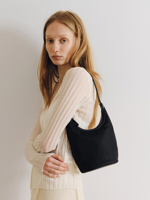 Mini Around hobo bag Nylon Black