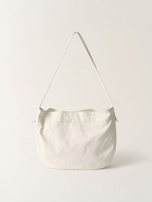 Linen Cross Bag (White)