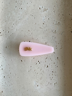 Triangle hair pin_baby pink