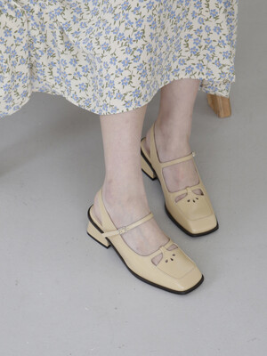 square mary janes mellow yellow