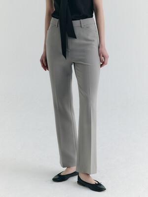 [Drama Signature] Slim Bootcut Trousers_3color