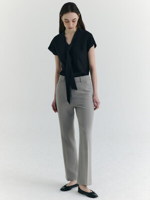 [Drama Signature] Slim Bootcut Trousers_3color