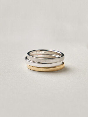 (1~30size) Blanc Modern Ring