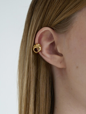 Round Hole & Forms - Ear Cuff 02 (2colors)