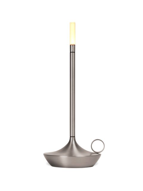 캠핑용품,조명 - 윅 램프 (Wick Lamp) - 윅 LED 테이블램프 캔들램프 그라파이트 / WICK 랜턴