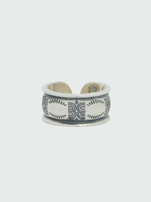 WOID Logo-Engraved Ring - Silver