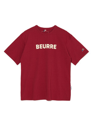 ep.6 BEURRE T-shirts (Burgundy)