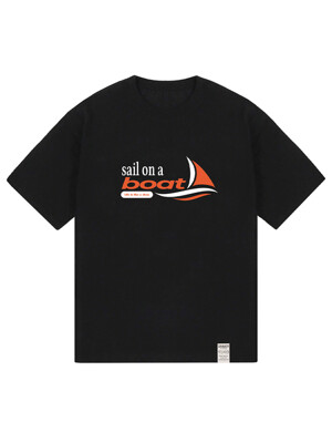 [ODNR-UNISEX]sail on a boat 반팔티_5color