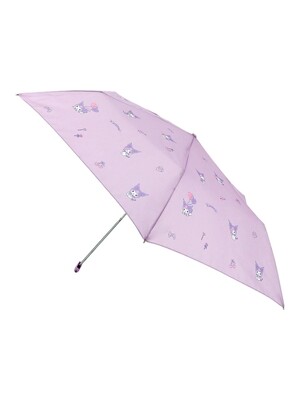 쿠로미 53 러블리 3단 납작 우산 MUHKU30021(퍼플)