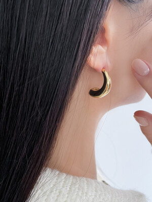 Combi Earring (2pcs set)