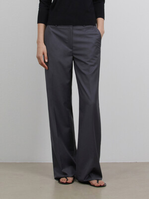 STRAIGHT LINE SLACKS_CHARCOAL