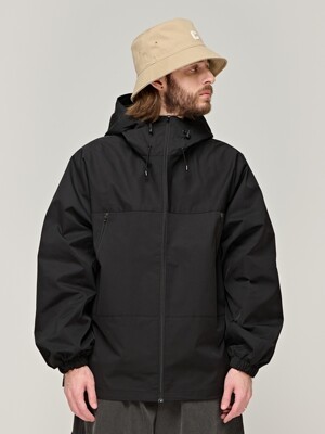 CB TECH WINDBREAKER JACKET (BLACK)