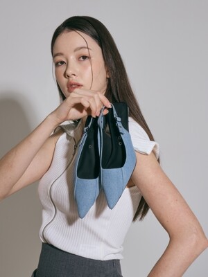 [3cm][6cm][New컬러] hol-et Slingback_ 4B01_ 홀릿 아일렛 슬링백_ 7 color