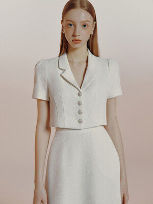 Cristal tweed jacket(3colors)