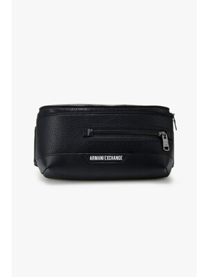 ARMANI EXCHANGE  남성 프론트 로고 그레이니 범백(A414370005)블랙