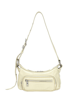 OUTPOCKET HOBO MINI_blond wood glossy plain