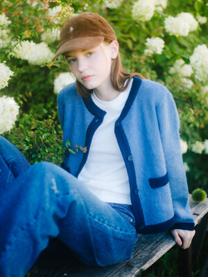 Classic Mohair Jacket_Blue