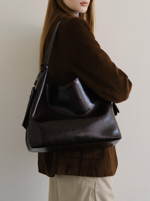 [단독]Pulpy hobo bag Wrinkled_2colors