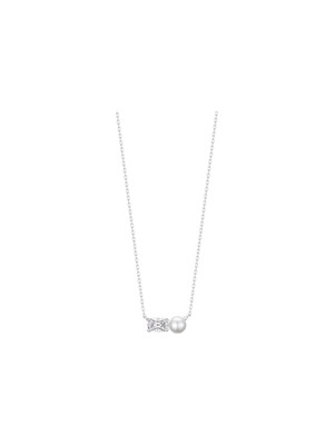 미니 쿠션 펄 목걸이 (Mini Cushion Pearl Necklace)