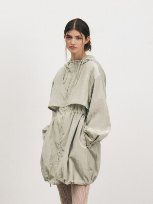 RTS SHEER HODDIE WINDBREAKER _2COLORS
