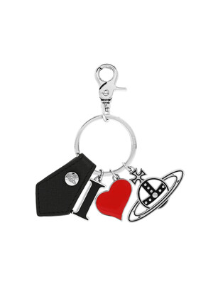 비비안웨스트우드 8203011EU S0021 N401 사피아노 I love ORB 키링