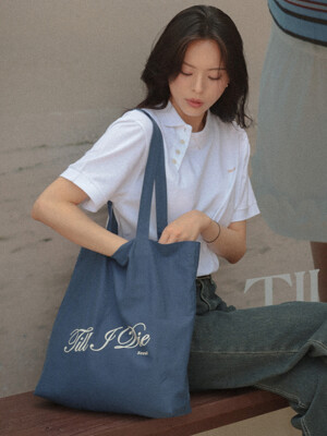 Lettering logo eco bag TISU04AH01_[6color]