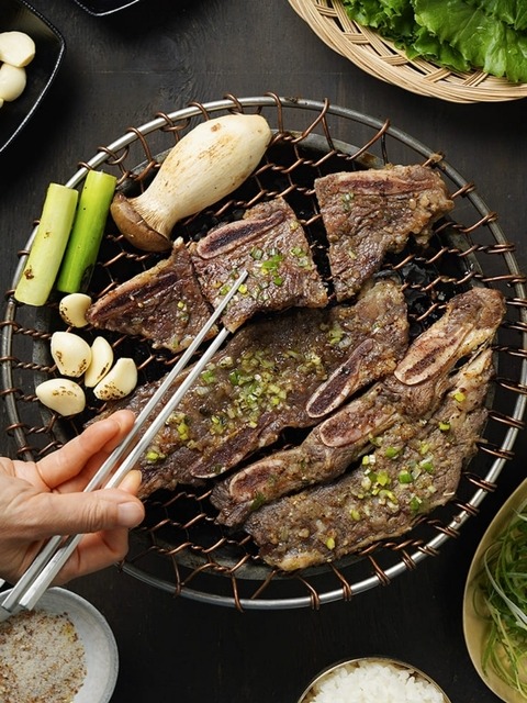 티알에스큐 80년 전통 수원갈비 원조 화춘옥 양념 LA갈비 500g