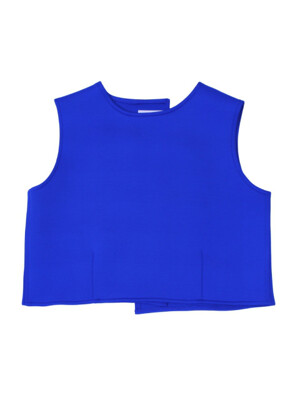 THREE VELCRO TOP_BLUE