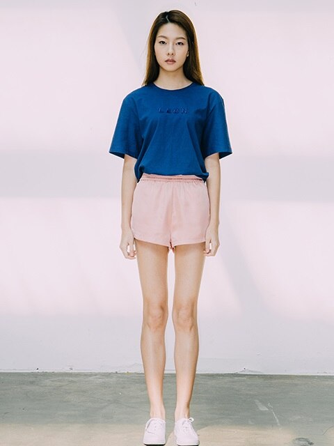 Womens Pale Shorts - Pale Pink (하의단품)
