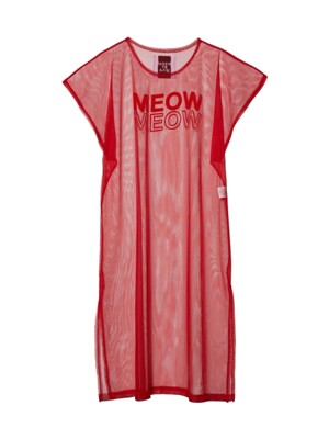 MESH DRESS (RED)