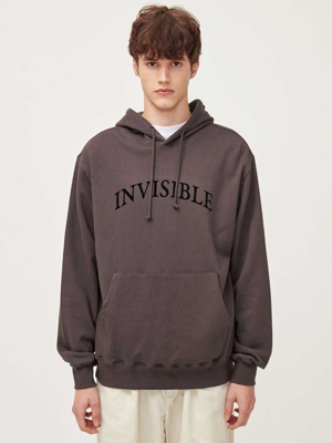 INVISIBLE HOODIE (CHARCOAL)