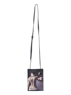 Painting Mini Cross Bag Black