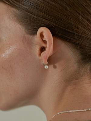 Twig Slim - Pearl Earrings (S)