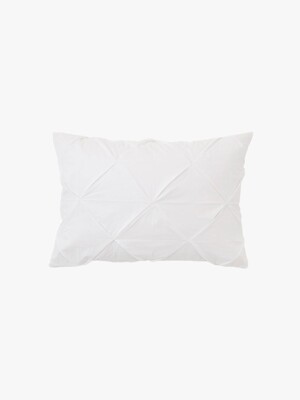Pinch pillowcase - white