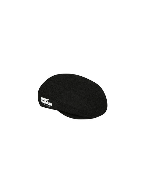 모자 - 와이씨에이치 (YCH) - PRETTY GUARDIAN EMBROIDERED FLAT CAP