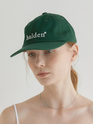 halden trademark logo ball cap (C001_deep green)