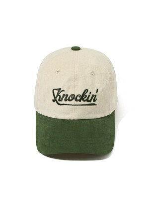 Knockin Logo Block B.B Cap Green