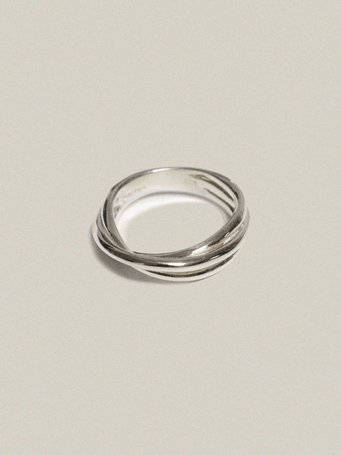 주얼리 - 파르테즈 (partez) - Tangled Ring Silver